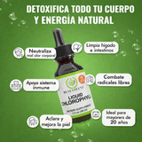 Clorofila Líquida - Desintoxica todo tu Cuerpo y Energía Natural